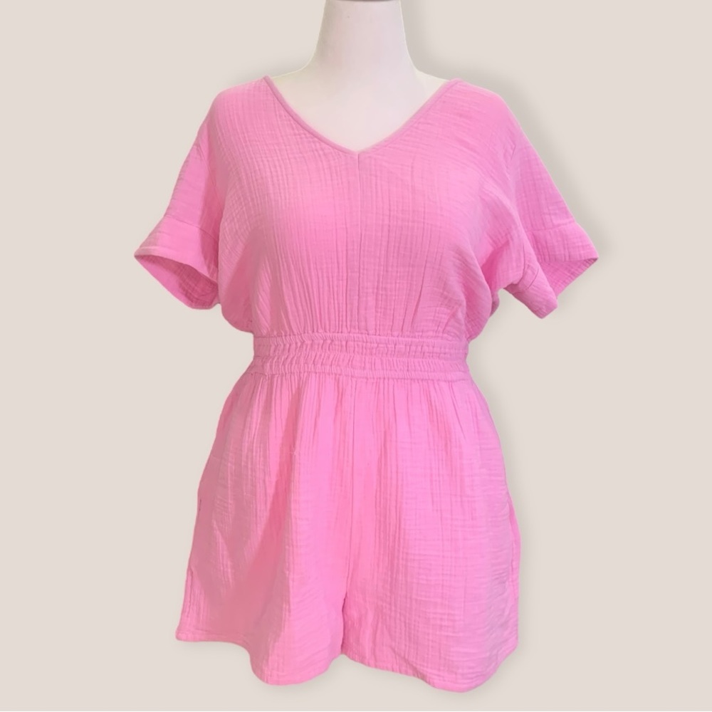 Pink Women's Jumpsuit